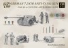 Border Model BT-051 German 7.5cm Anti-Tank Gun PaK 40 w/Winter Artillery Crew. 1/35